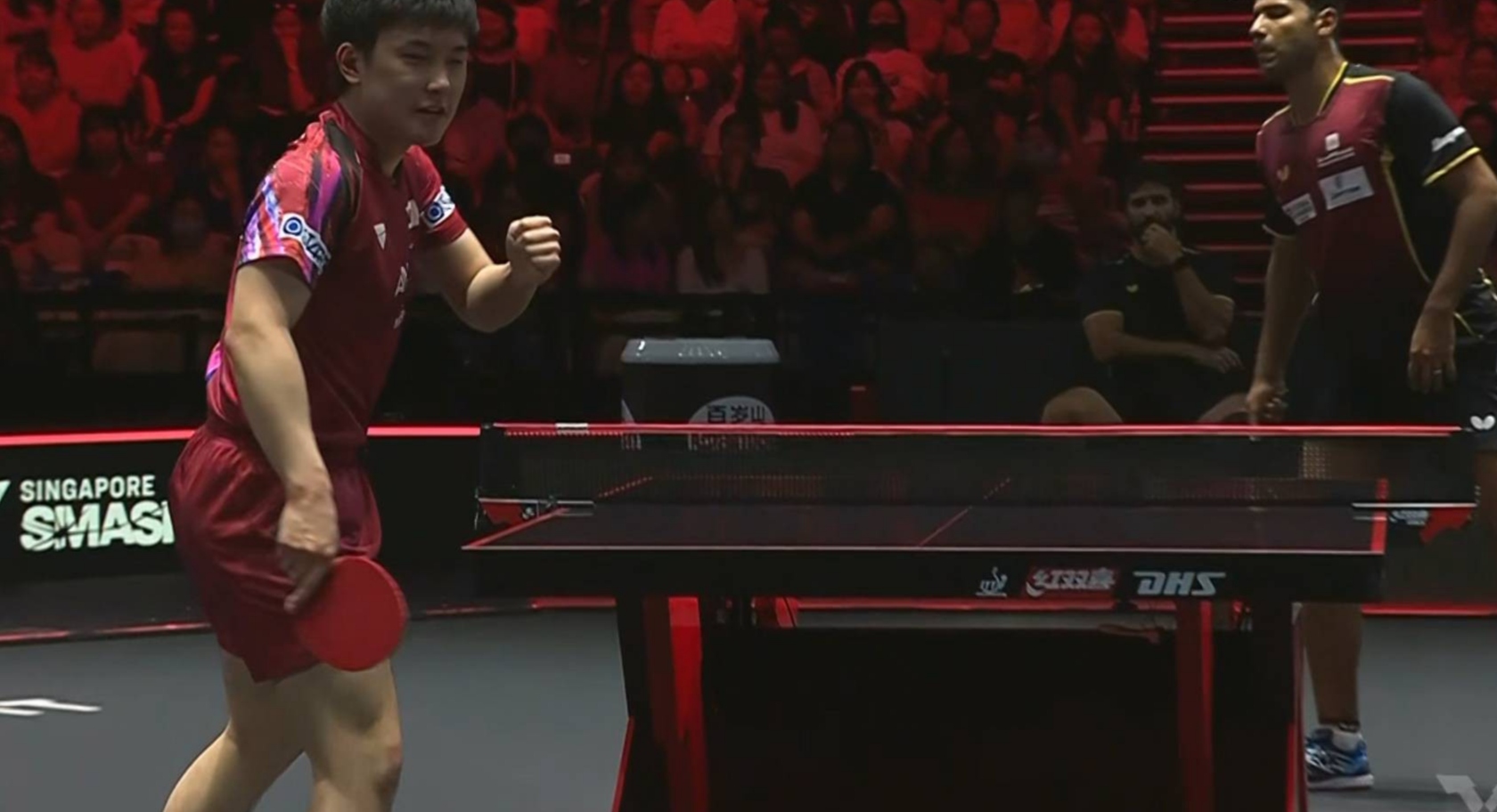 奥地利乒乓球队横扫瑞典乒乓球队，张本智和统治全场的简单介绍
