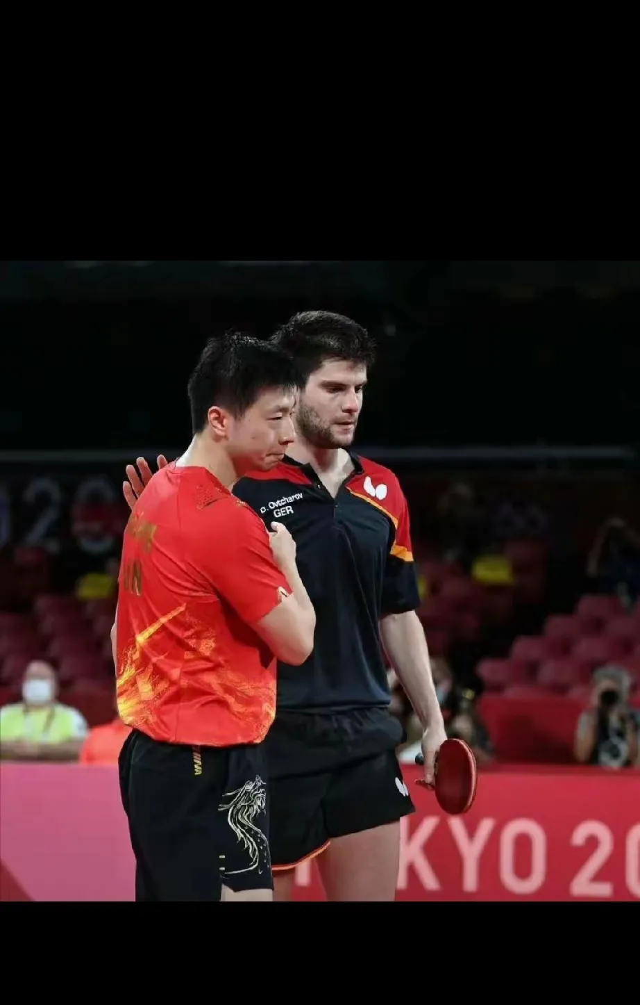 关于德国乒乓球队险胜法国乒乓球队，奥恰洛夫打破历史纪录的信息